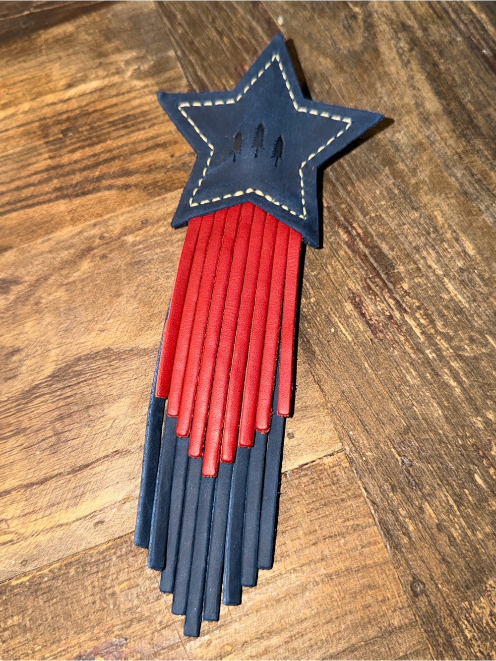 NEW Portland Leather Austin store exclusive Star keychain bag flair